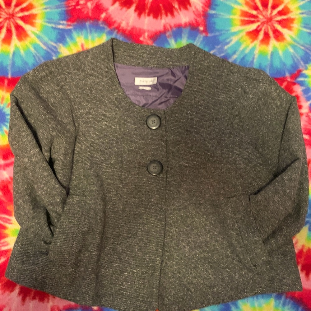 Women’s Van Heusen Tweed Crop Jackey